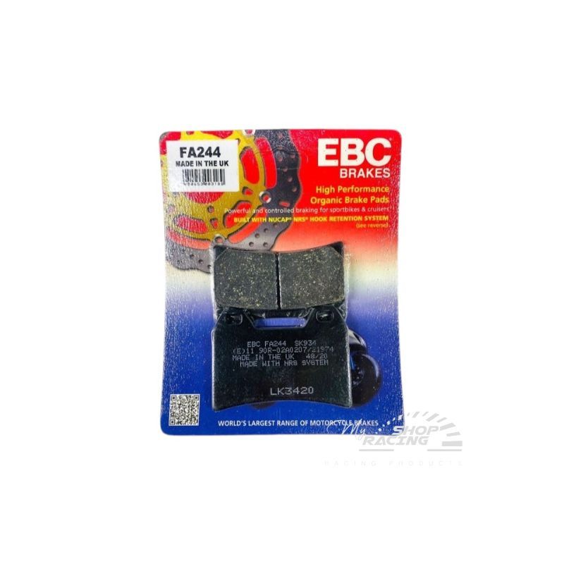 PASTIGLIE FRENO EBC MODELLO FA244