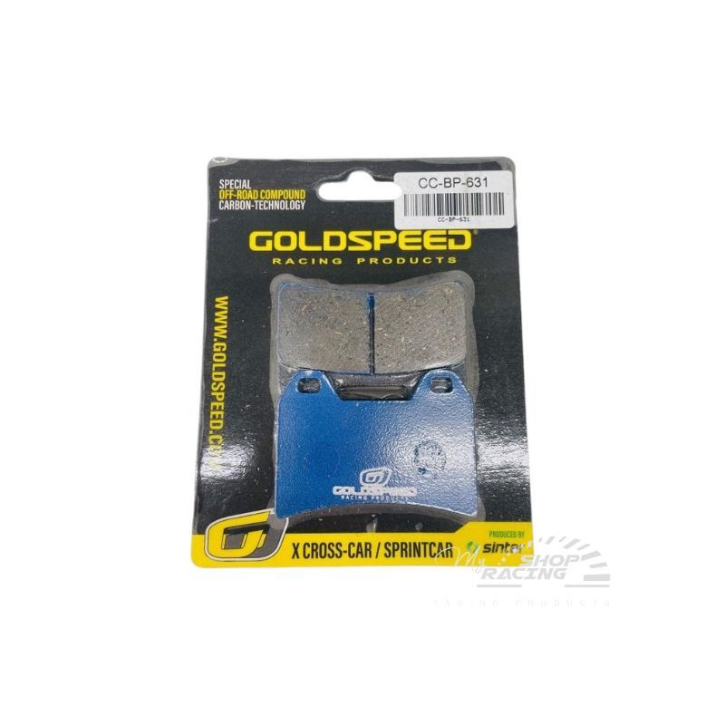 PASTIGLIE FRENO GOLDSPEED MODELLO CC-BP-631