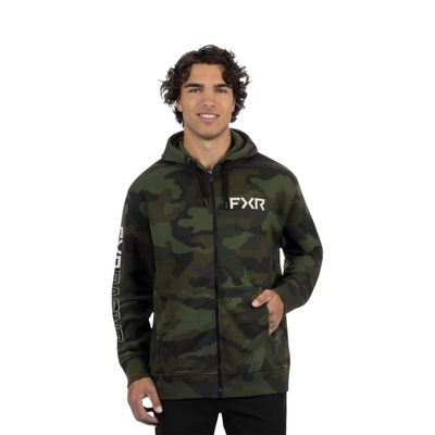 FELPA CON CAPPUCCIO CLUTCH ARMY