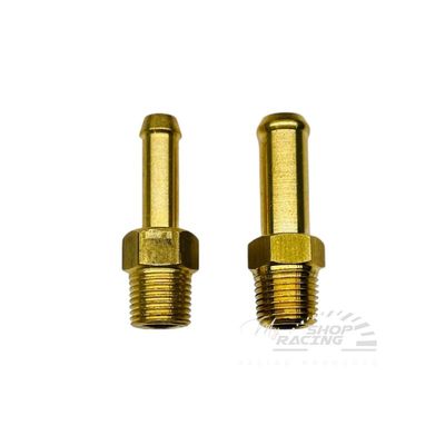 RACCORDI PORTAGOMMA 1/8 x27 IN OTTONE
