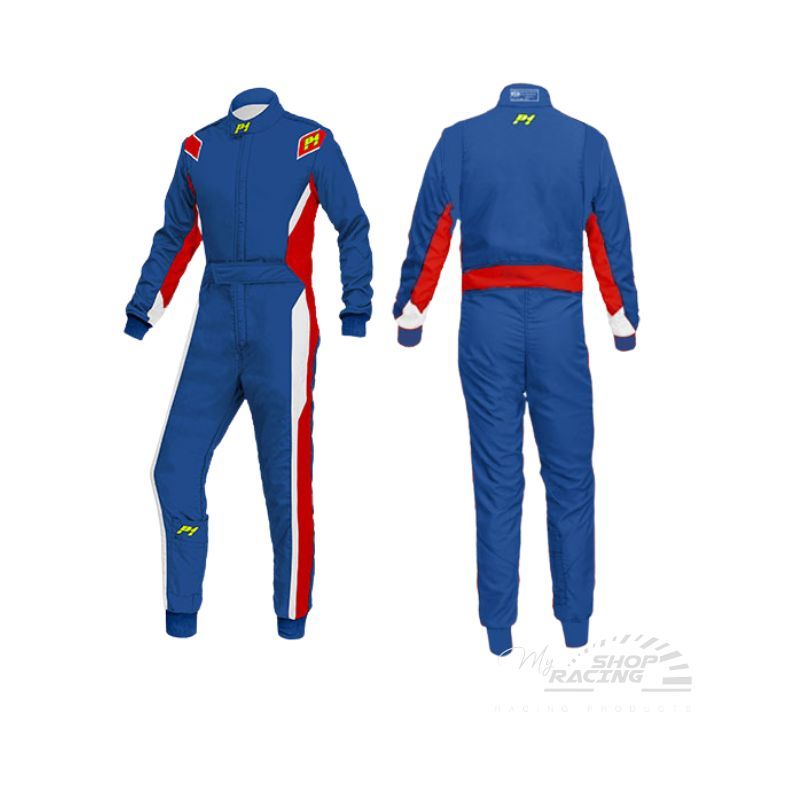 TUTA MODELLO MID-LAP.EVO COLORE ROYAL BLU/ROSSO/BIANCO