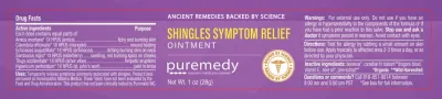 Shingles Symptom Relief Ointment 1 oz