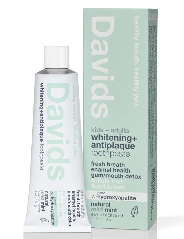 Toothpaste - Kids + Adults Nano-Hydroxyapatite Premium Toothpaste / Mild Mint