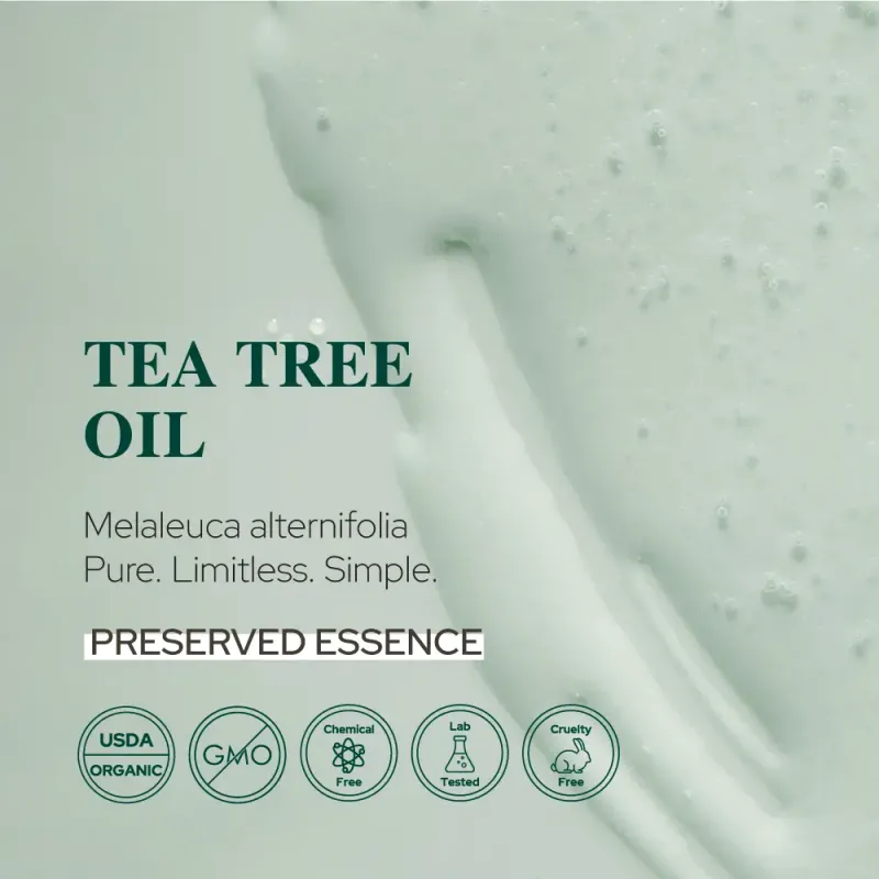 Tea Tree Oil For Aromatherapy, Skincare and Haircare | 2 oz