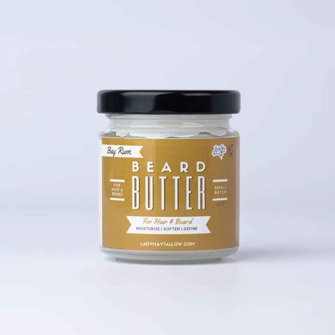 Bay Rum All-Natural Beard Butter &amp; Skin Care For Men 4 oz