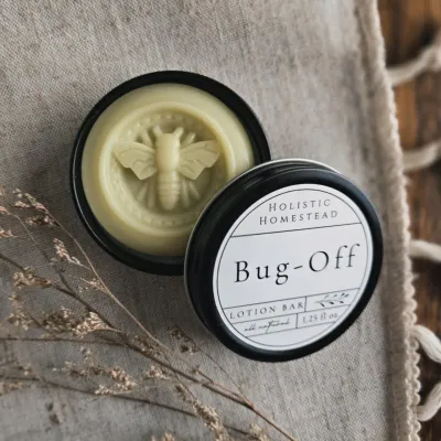 Bug-Off Lotion Bar, Natural Bug Repellent