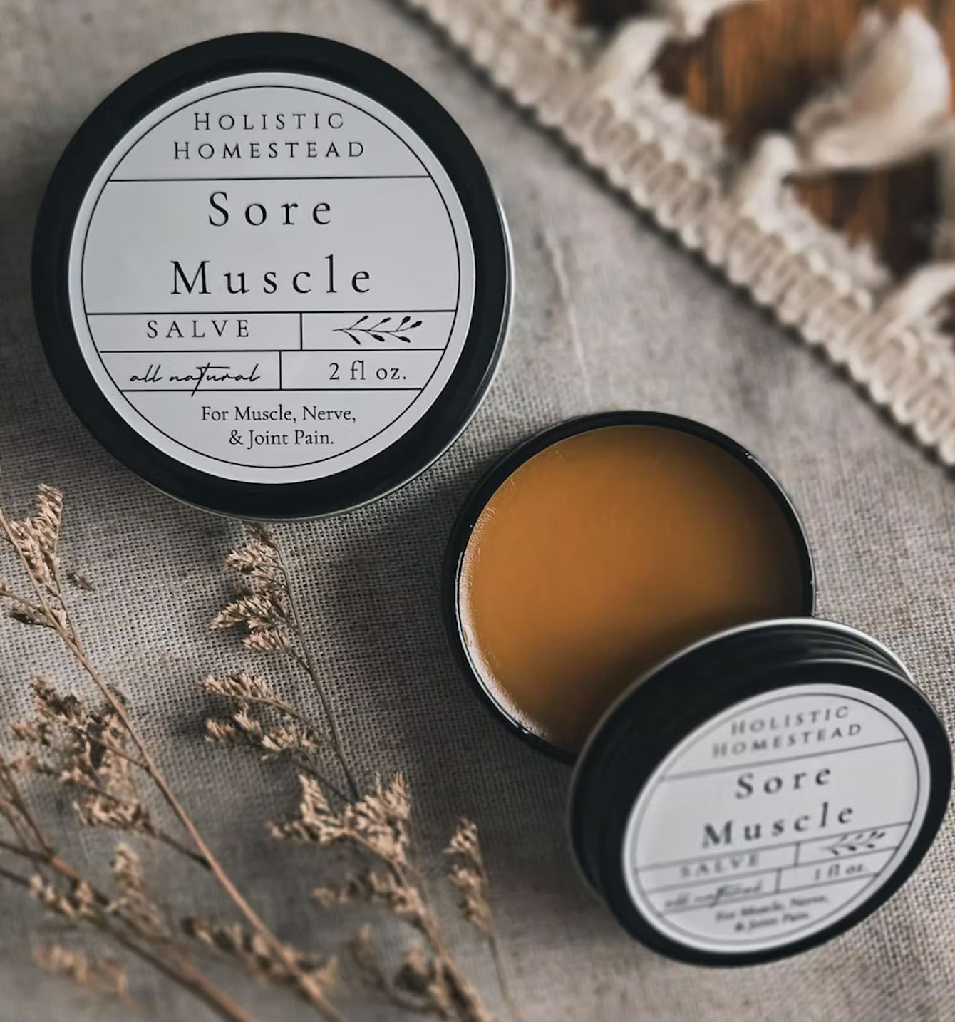 Sore muscle salve