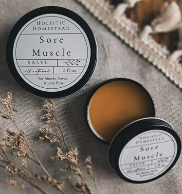 Sore muscle salve