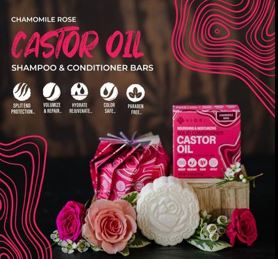 CASTOR OIL CONDITIONER BAR FOR ULTRA-HYDRATING