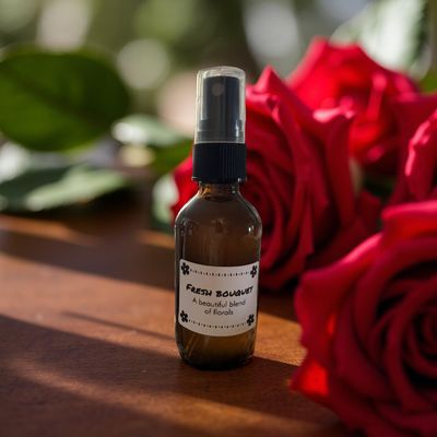 Fresh Bouquet body and room spray. Natural &amp; chemical free