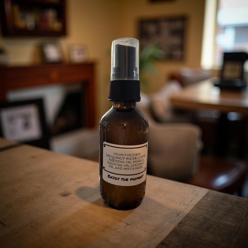 Cafe Latte bathroom &amp; room spray. Natural &amp; chemical free