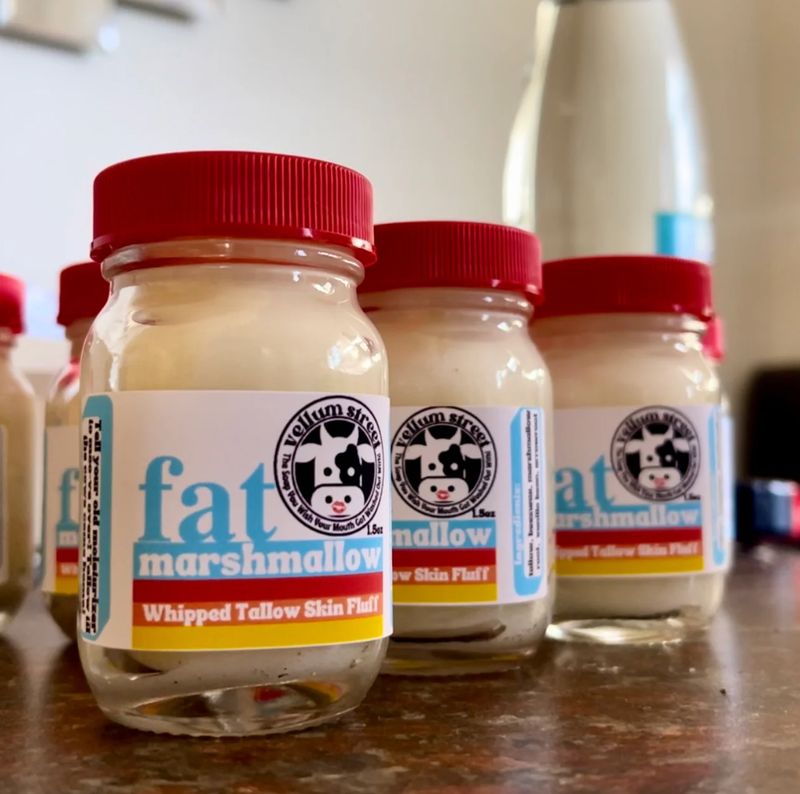 Mini Me fat marshmallow WHIPPED TALLOW SKIN FLUFF