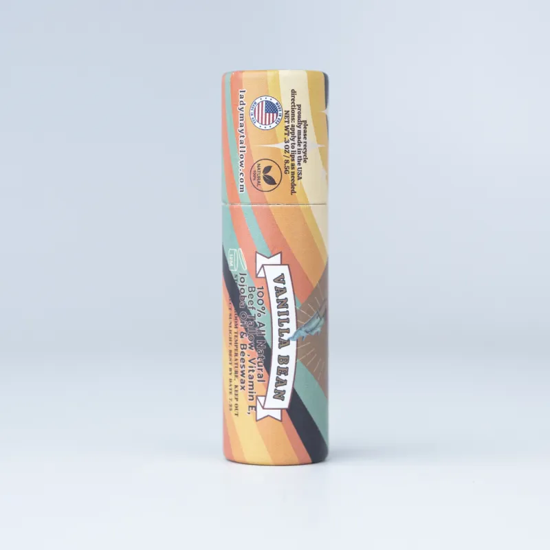Tallow Lip Balm – Natural, Hydrating, Long-Lasting moisture - Vanilla Bean