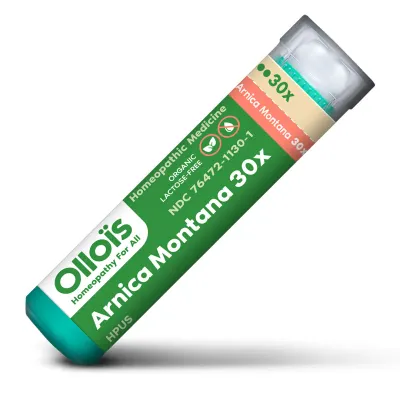 Olloïs Arnica Montana 30X Vegan Organic Kosher, 80 Pellets