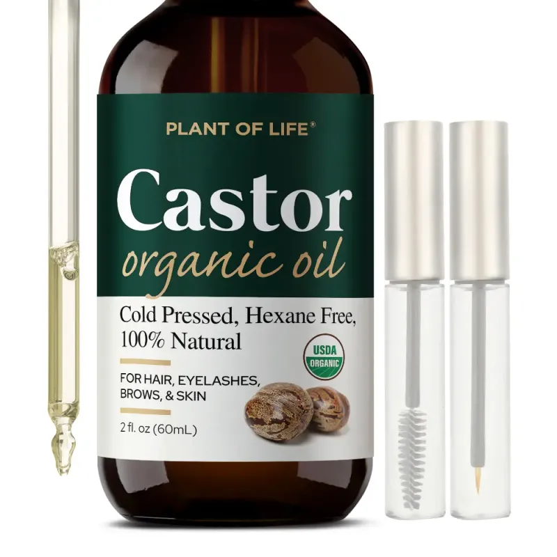 Castor Oil | Organic | Hair &amp; Eyebrow Strengthen &amp; Nourishing body