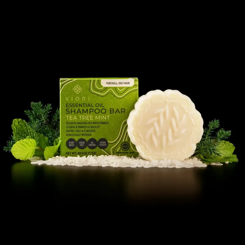 Tea Tree Mint Essential Oil Shampoo Bar