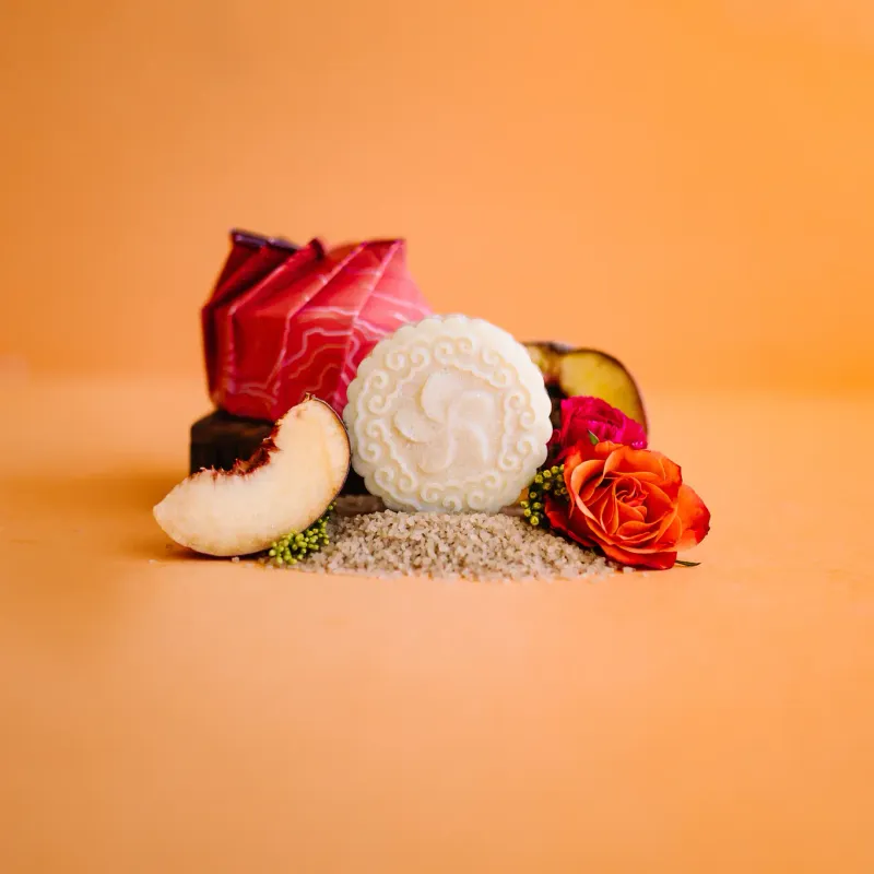 LIMITED Peach Hibiscus Shampoo Bar