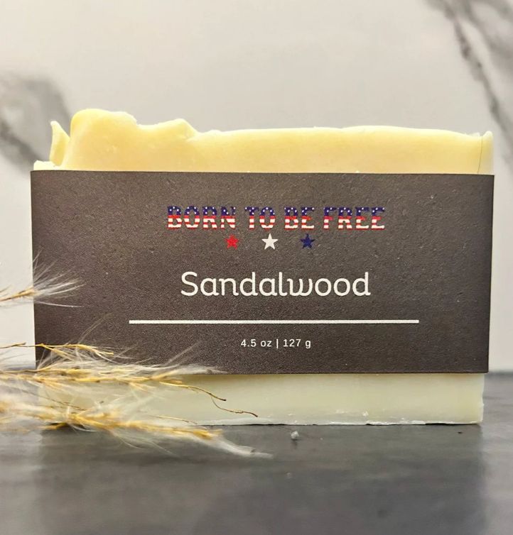Sandalwood tallow Soap Bar