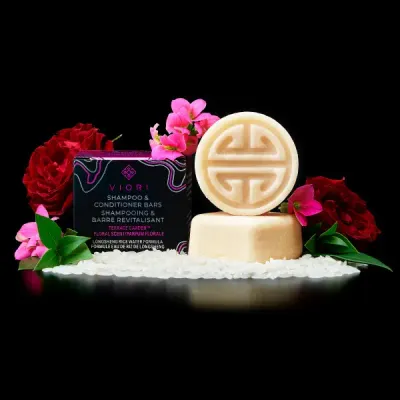 Shampoo &amp; Conditioner Bars | Travel Size | Terrace Garden