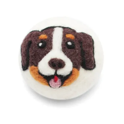 Dogs - Eco Wool Dryer Balls : Brown Dog