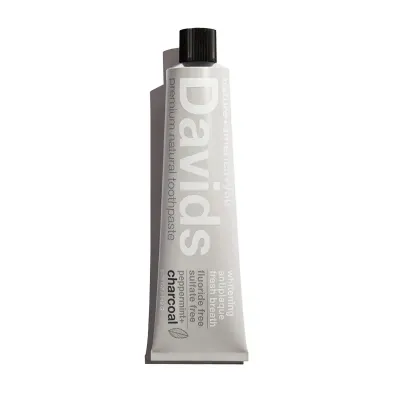 Toothpaste - Charcoal Peppermint toothpaste -  Teeth whitening Fluoride free