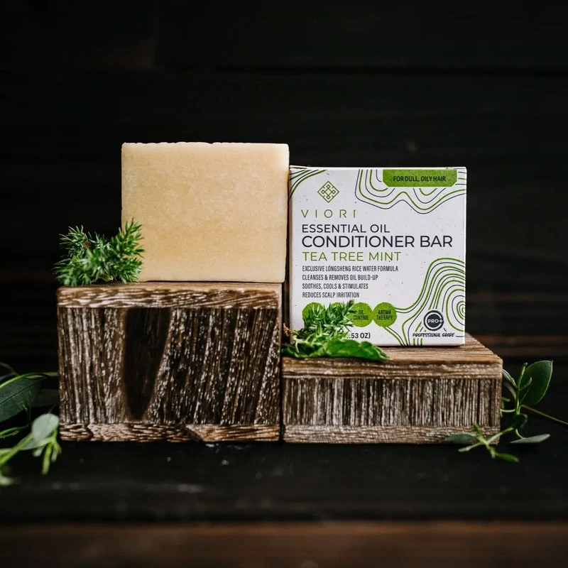 Tea Tree Mint Essential Oil Conditioner Bar