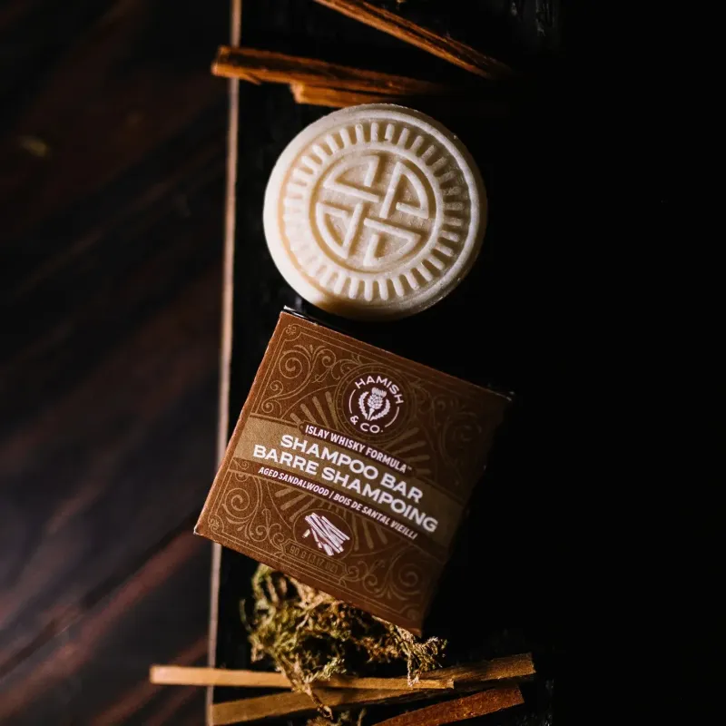 Hamish &amp; Co Aged Sandalwood Shampoo Bar - Men's Shampoo