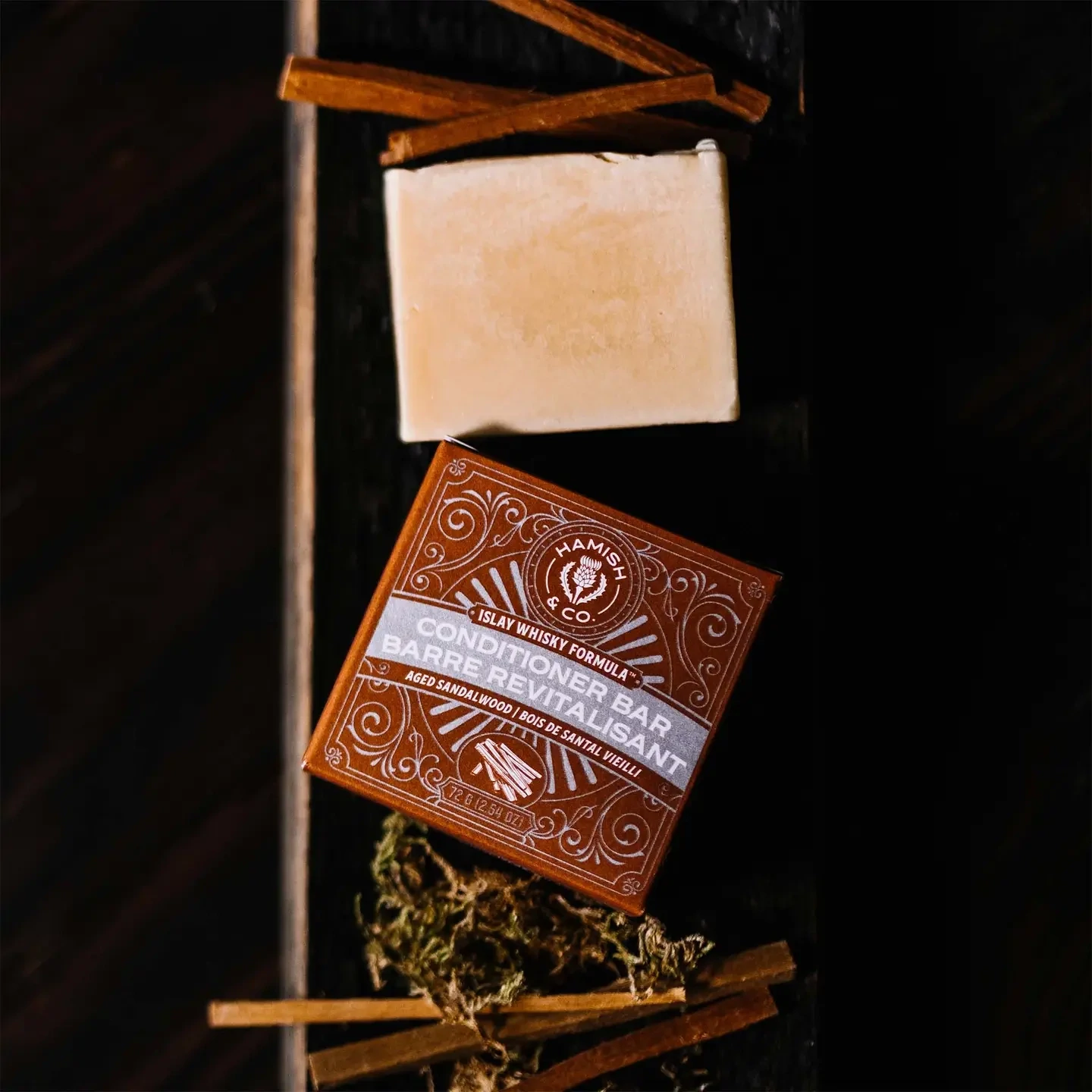 Hamish &amp; Co Aged Sandalwood Conditioner Bar