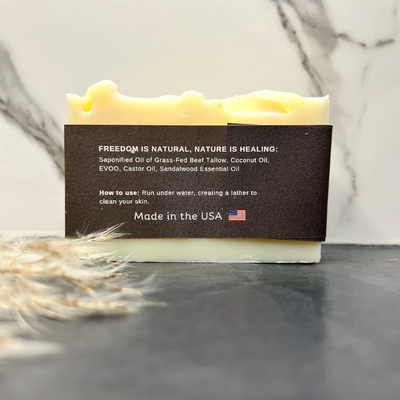 Sandalwood tallow Soap Bar