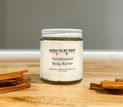 Sandalwood Body Butter Grass fed Tallow 2 oz