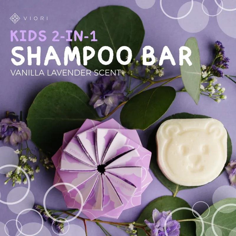 LIMITED KIDS' 2-IN-1 SHAMPOO &amp; BODY WASH BAR | VANILLA LAVENDER