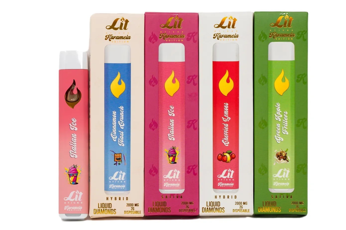 LIT Sticks | Liquid Diamond Disposable Carts (2g)