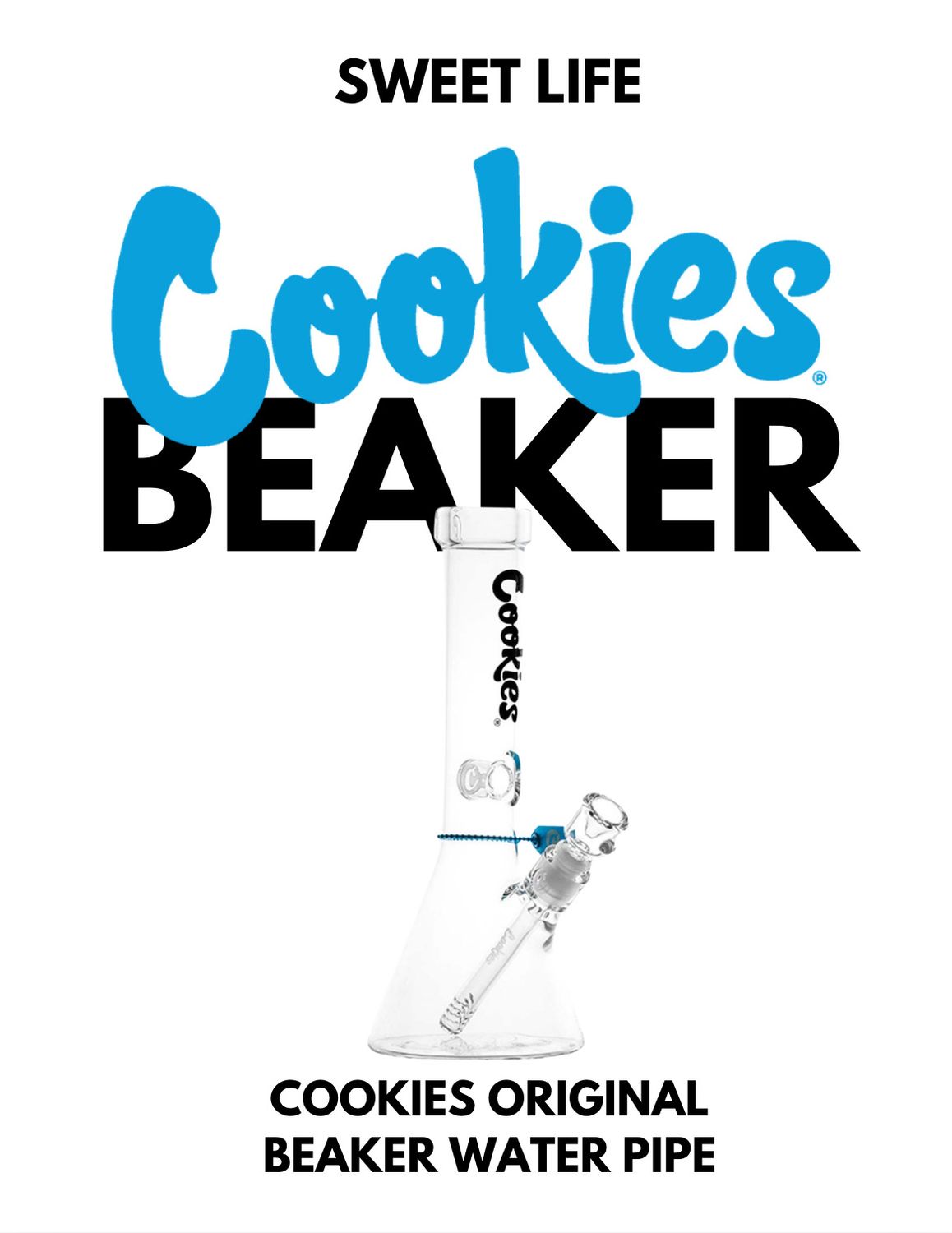 COOKIES ORIGINAL BEAKER BLACK