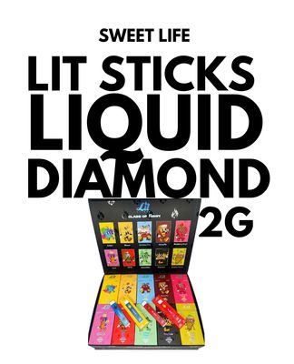 LIT Sticks | Liquid Diamond Disposable Carts (2g)