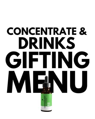 Concentrate &amp; Drinks Gifting Menu