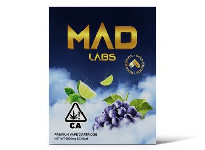 Mad Labs 2000MG (2G) Premium Vape Cartridge
