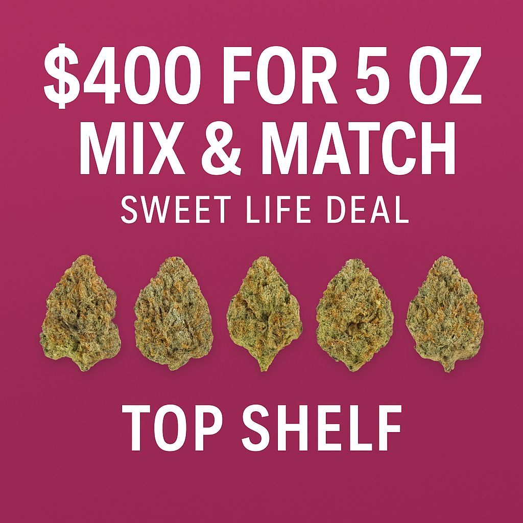 $400 for 5 Oz Mix &amp; Match Top Shelf