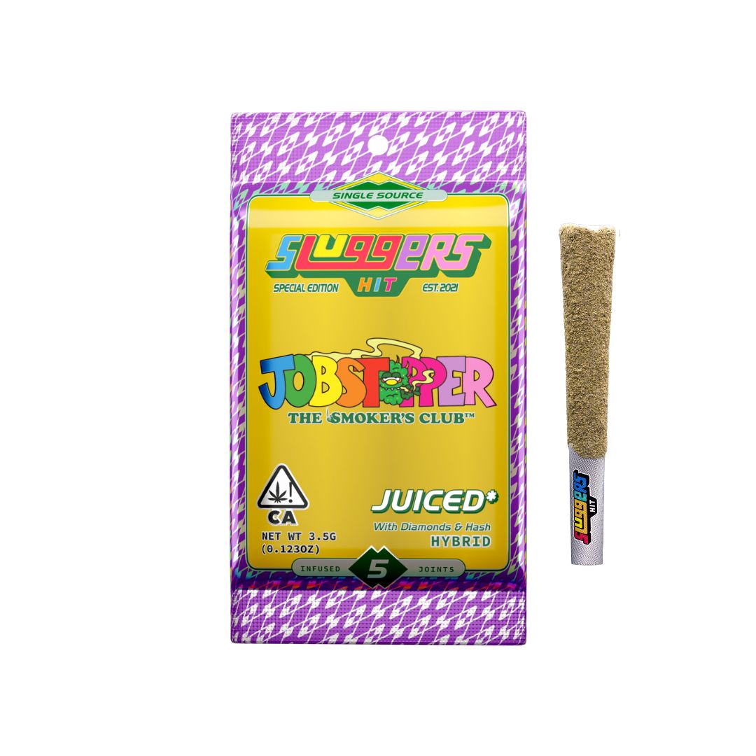 Sluggers Hit Jobstopper- Juiced - 5pk - 3.5G