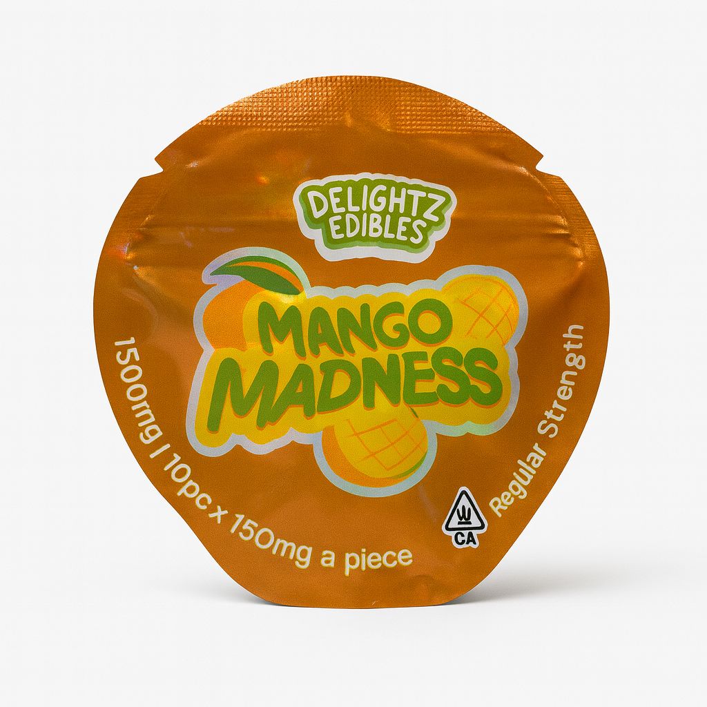 Delightz Edibles Mango Madness 1500MG (150mg Each)