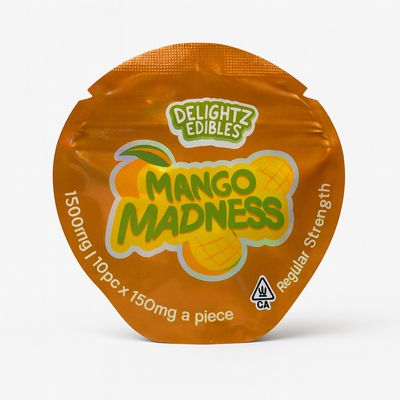 Delightz Edibles Mango Madness 1500MG (150mg Each)