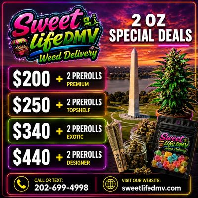 $200 – 2 OZ Premium + 2 Pre Rolls