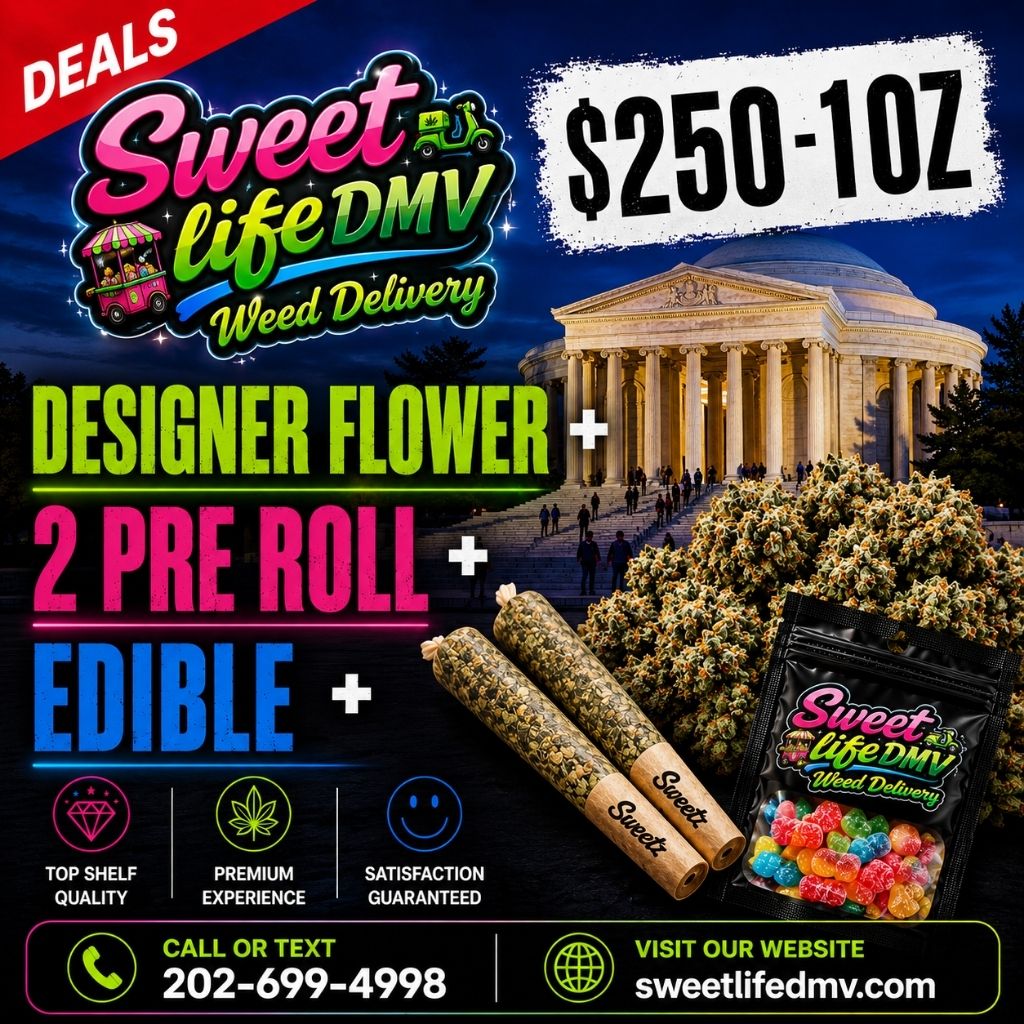 $250 – 1 OZ Designer Flower + 2 Pre Roll + Edible