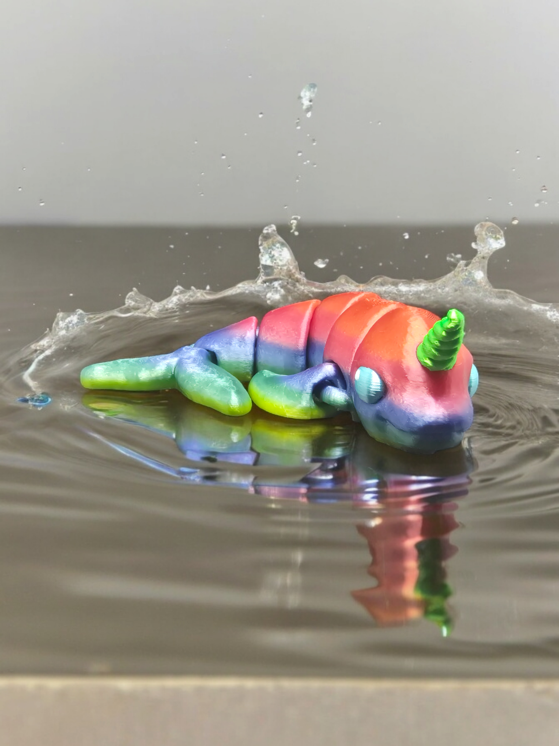 Tiny Rainbow Narwhal