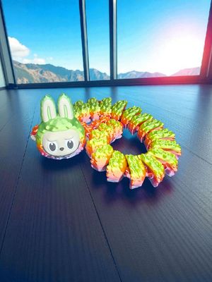 Labubu Dragon Rainbow