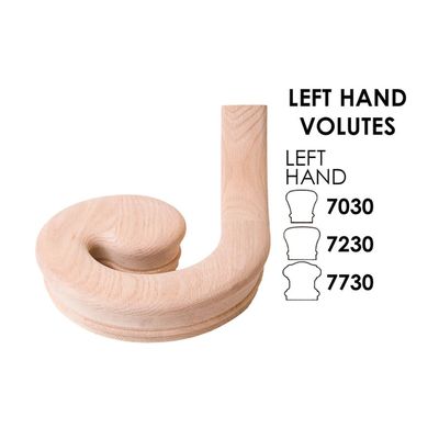 7030 Left hand volute