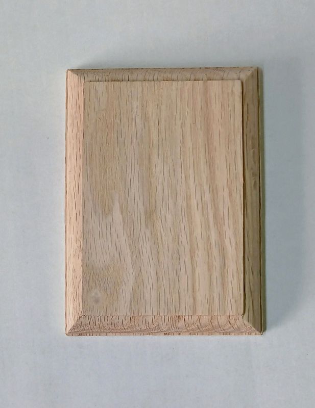 Red Oak Rectangle Rosettes