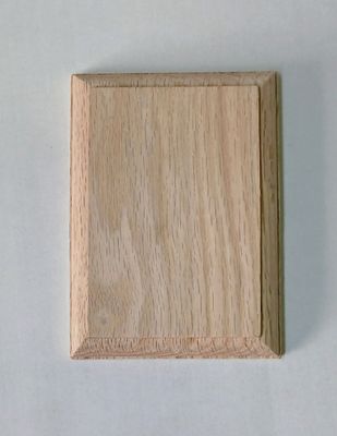 Red Oak Rectangle Rosettes