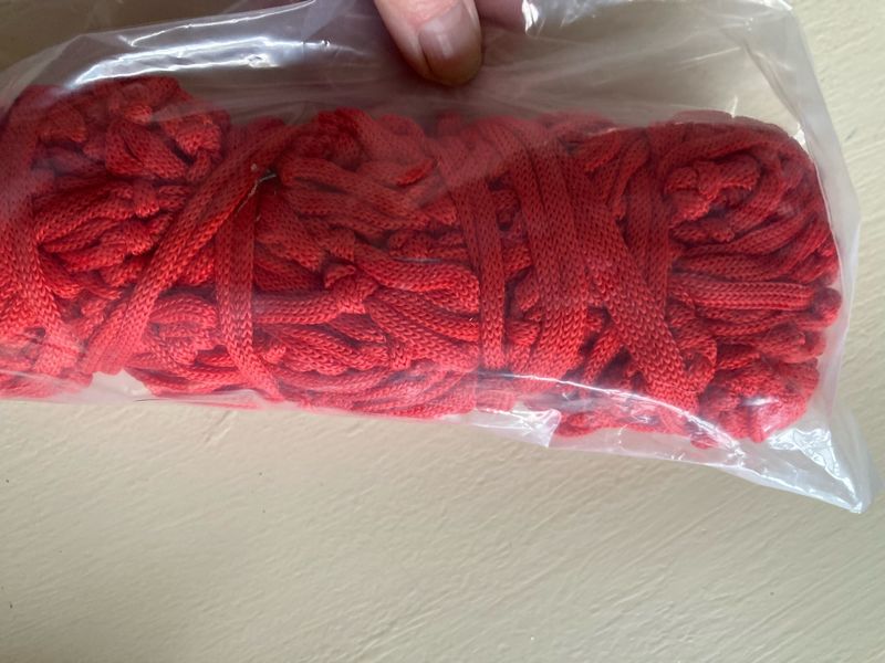 Red Hay Bag