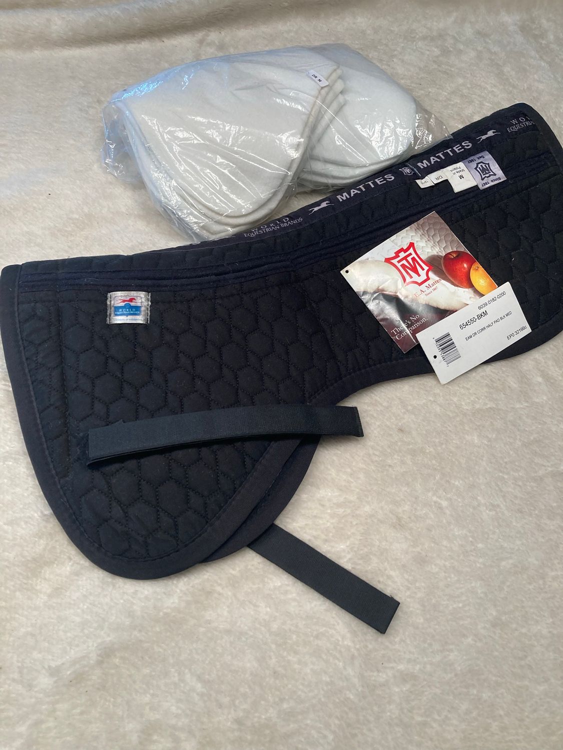 Mattes Correction Black Half Pad *NEW*