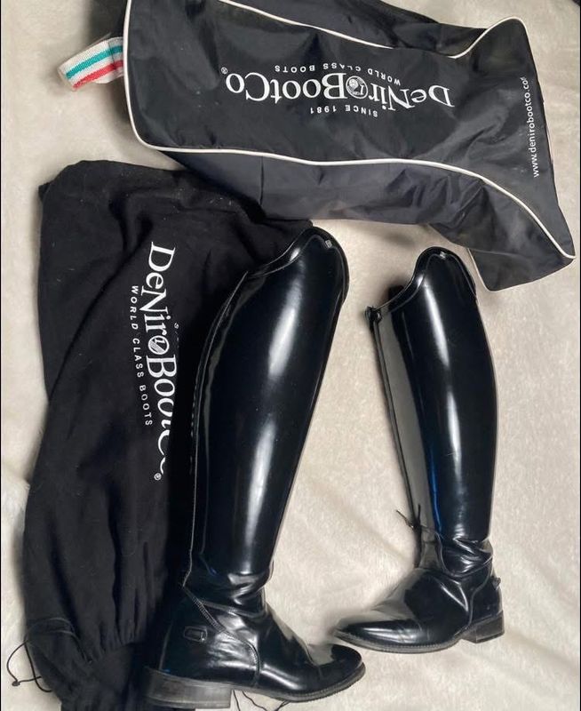 Deniro Brushed Leather Dressage Boot
